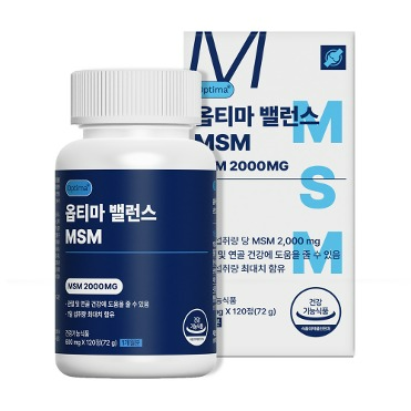 건강닥터 - 옵티마 밸런스 MSM(120정)